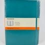 Moleskine Classic Collection Ruled Notebook Soft Cover - Couverture souple - Carnet ligné vert turquoise - 192 pages