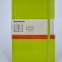 Moleskine Classic Collection Ruled Notebook Soft Cover - Couverture souple - Carnet ligné vert pomme - 192 pages