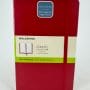 Moleskine Classic Collection Plain Notebook - Soft Cover - Couverture souple - Carnet rouge à pages blanches - 400 pages