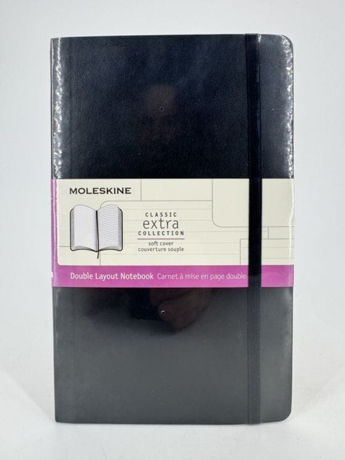 Moleskine Classic Collection Plain Notebook - Hard Cover - Couverture rigide - Carnet noir à pages blanches - 400 pages