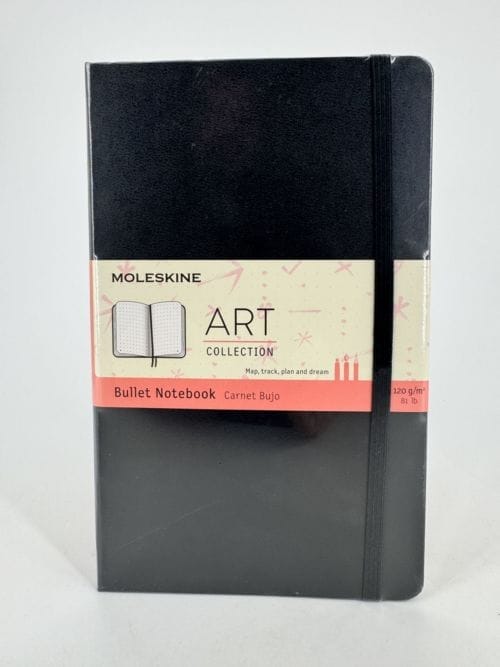 Moleskine Art Collection - Bullet Notebook - Carnet Bujo noir - 160 pages