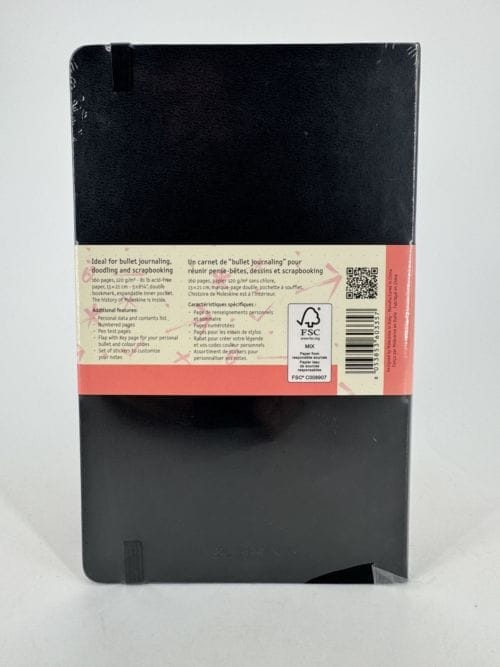 Moleskine Art Collection - Bullet Notebook - Carnet Bujo noir - 160 pages