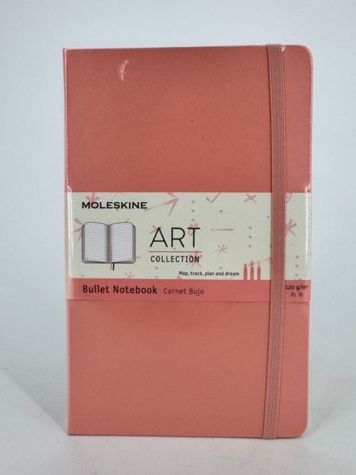 Moleskine Art Collection - Bullet Notebook - Carnet Bujo rose - 160 pages