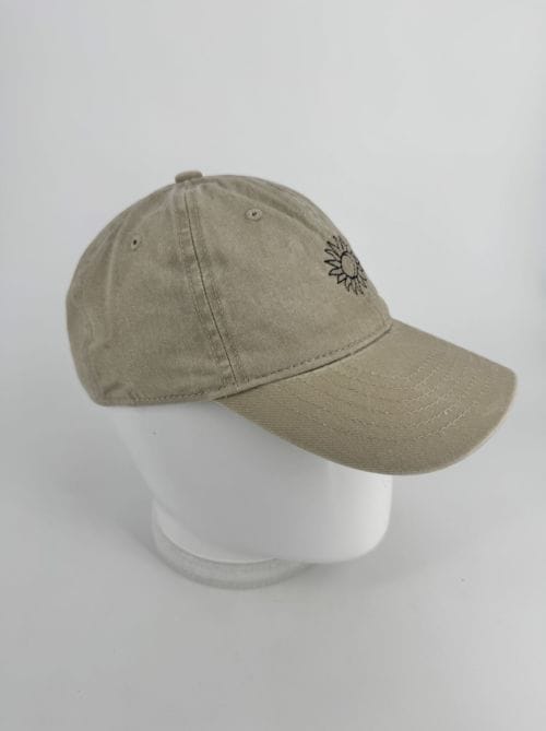Casquette Beige - Soleil noir