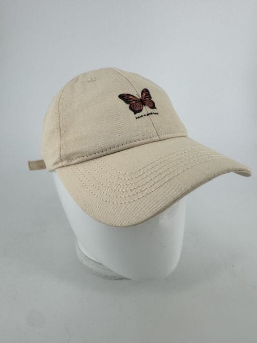 Casquette Crème - Papillon - Have a good time