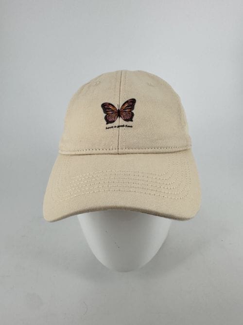 Casquette Crème - Papillon - Have a good time
