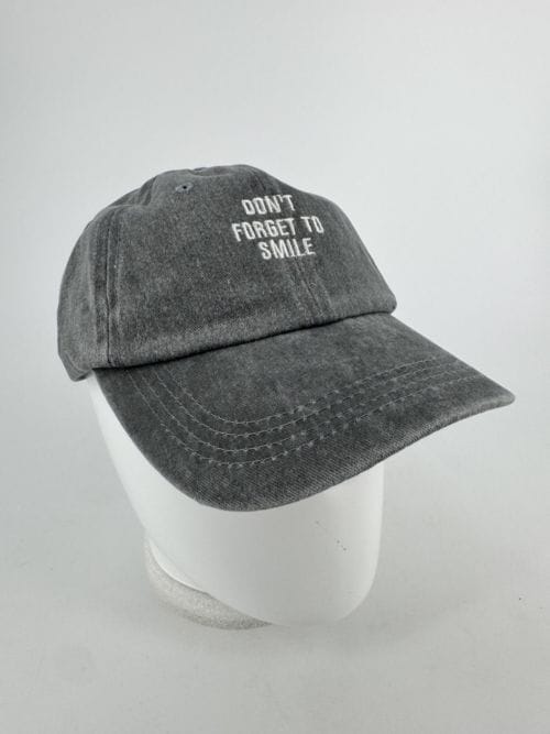 Casquette Grise - Don't Forget To Smile