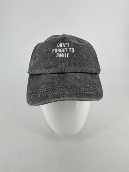 Casquette Grise - Don't Forget To Smile