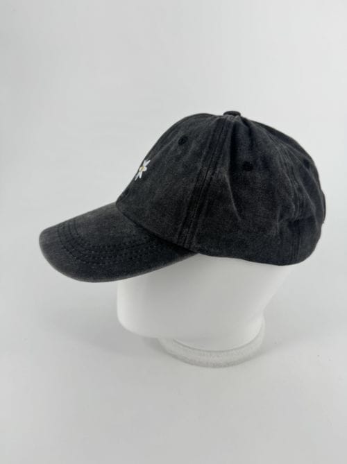 Casquette Grise - Marguerite Blanche
