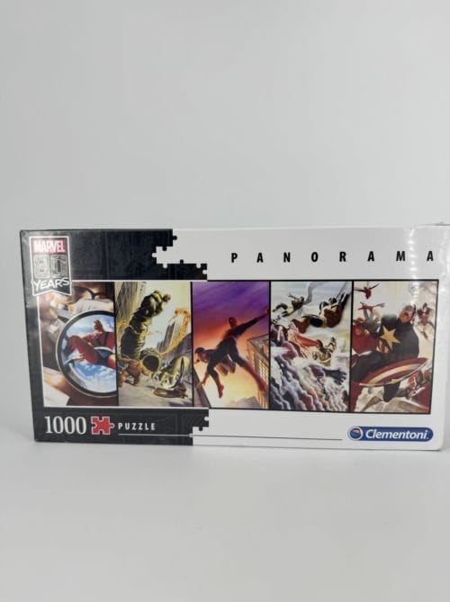 Marvel 80 ans Puzzle 1000 pièces - Clementoni - Spider-Man Les 4 Fantastiques