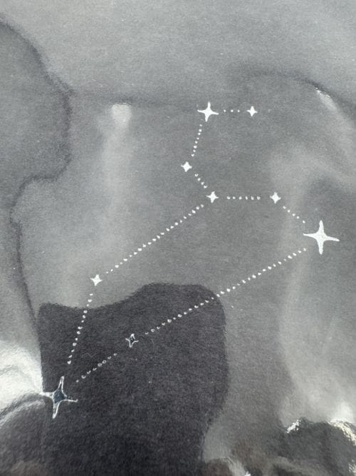 Carte signe du zodiaque - Lion - Anna Cosma