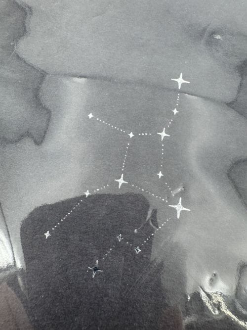 Carte signe du zodiaque - Vierge - Anna Cosma