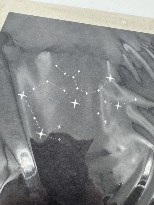 Carte signe du zodiaque - Sagittaire - Anna Cosma