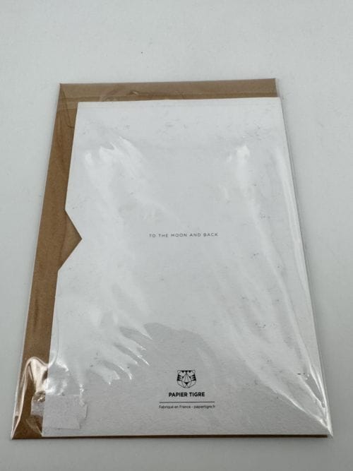 Carte "To the moon and back" - Papier Tigre