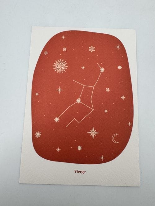 Carte Linon - signe astrologique - Vierge