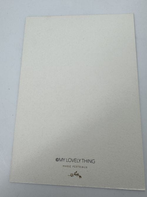 Carte My Lovely Thing - Famille décorant le sapin de Noël