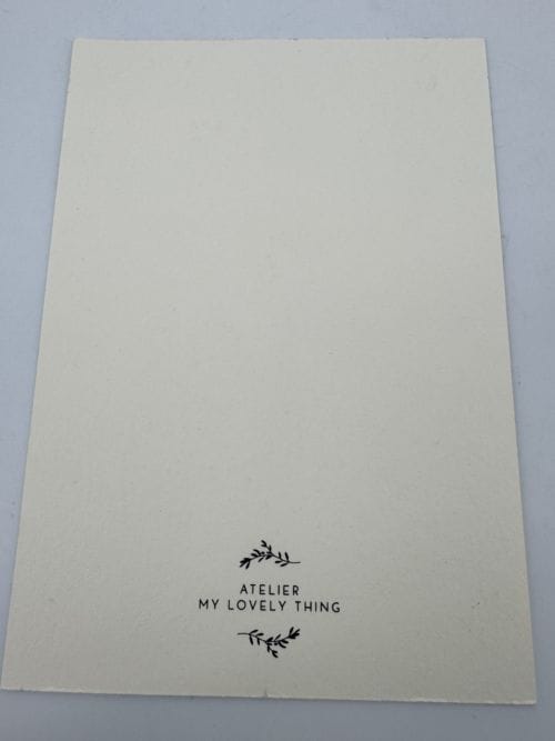 Carte My Lovely Thing - Un papa et son fils achetant un sapin de Noël