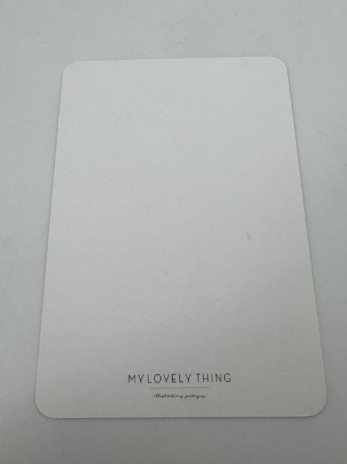 Carte My Lovely Thing - Flamands roses