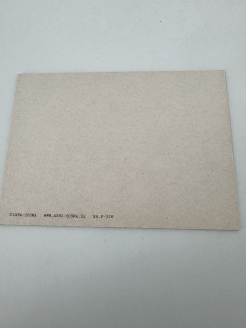 Carte cartonnée épaise Anna Cosma - The rythm of life is ever changing