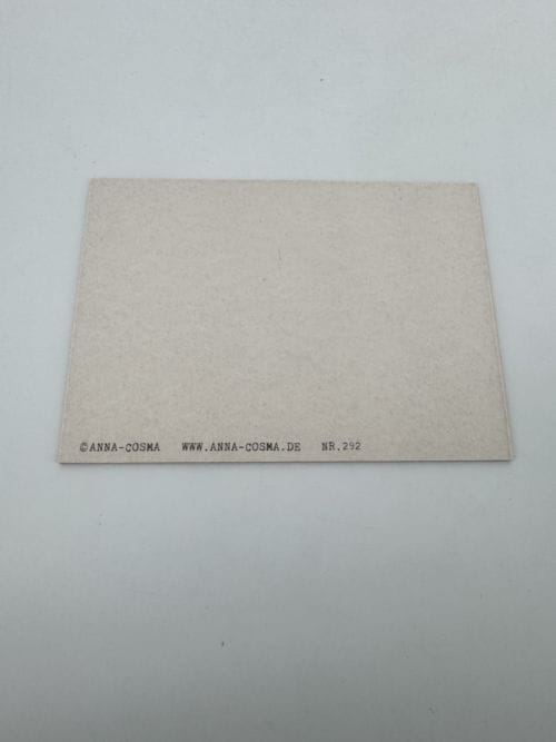 Carte cartonnée épaise Anna Cosma - Inhale Hold Vision Exhale