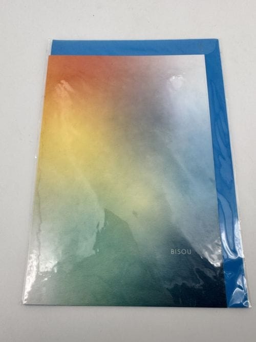 Carte avec enveloppes Papier Tigre - Bisou