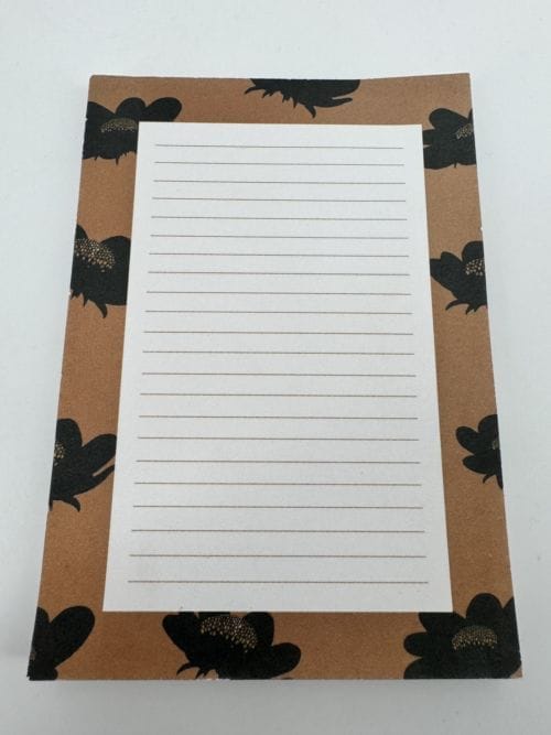 Bloc notes avec feuilles détachables - Poussière des rues