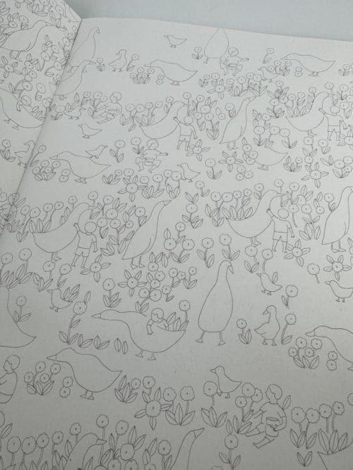 Cahier de coloriage n°1 vert - Editions Petit gramme - 7 planches A3 - 5 pages d'apprentissage