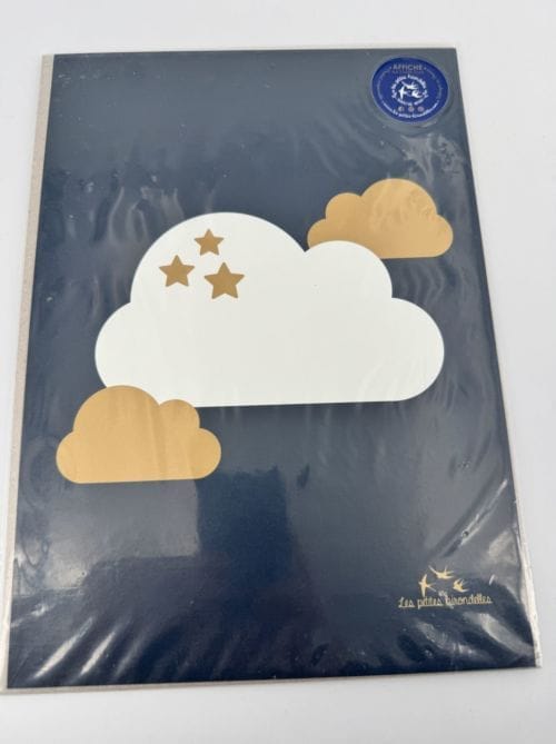 Affiche Les petites hirondelles - Ciel étoilé