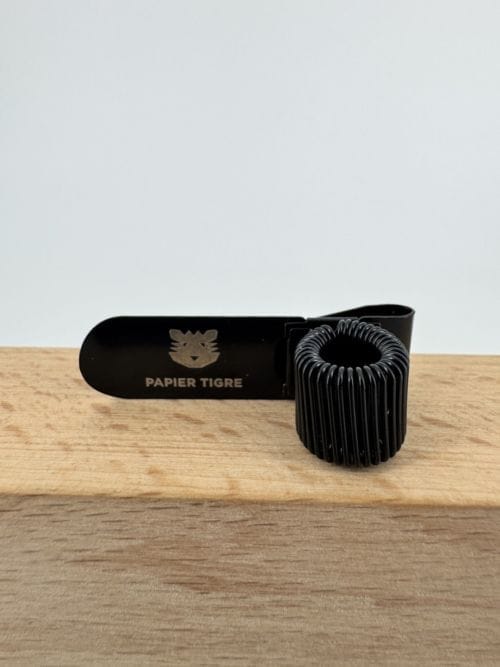 Pince porte crayon Papier Tigre noire