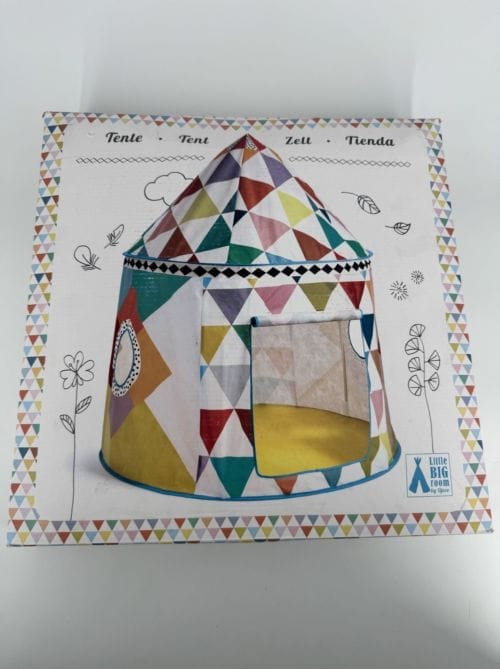 Tente Cabane multicolore - Djeco 3070900044906