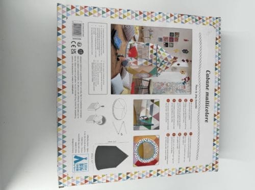 Tente Cabane multicolore - Djeco 3070900044906