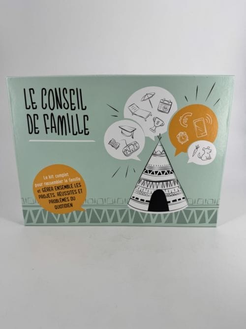 Conseil De Famille Kit complet pour rassembler la famille L'atelier Gigogne 3701382100025