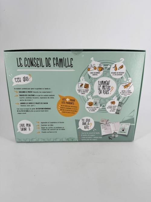 Conseil De Famille Kit complet pour rassembler la famille L'atelier Gigogne 3701382100025