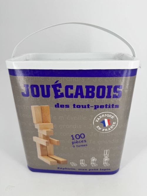 Baril de 100 pièces en bois Jeu pour enfant Jouécabois 3760147600101