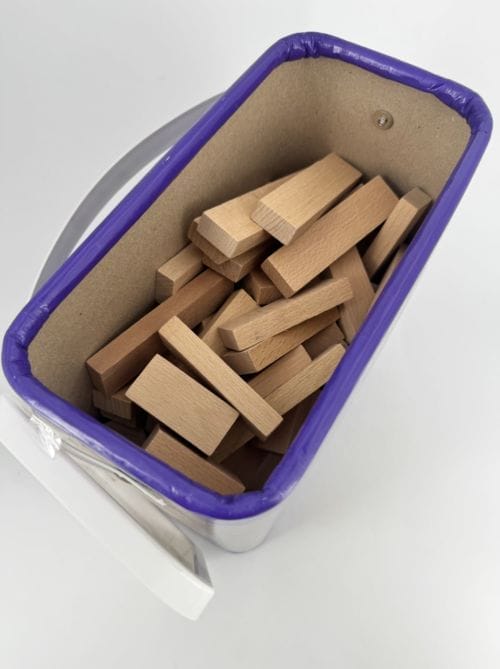 Baril de 100 pièces en bois Jeu pour enfant Jouécabois 3760147600101