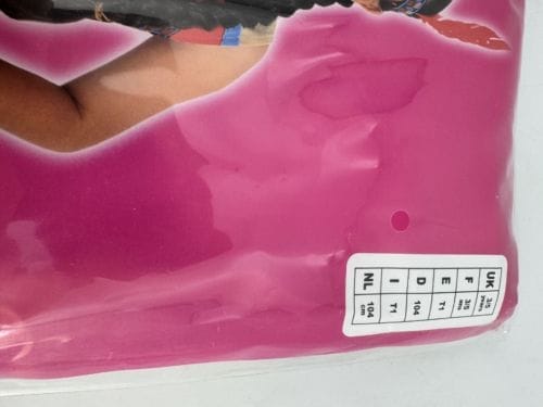 Déguisement indienne 3-5 ans César 3217670116802