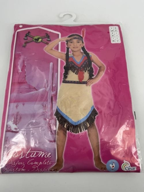 Déguisement indienne 5-7 ans César 3217670116802