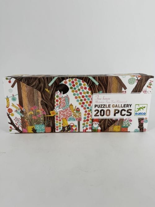 Puzzle 200 pièces Gallery Tree House Djeco 3070900076419