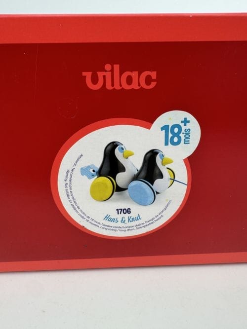 Pingouin à trainer Hans et Knut Vilac 3048700017062