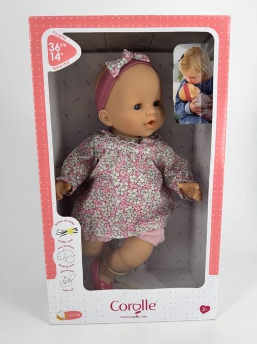 Grand poupon Louise - blouse fleurie Corolle 4062013130316