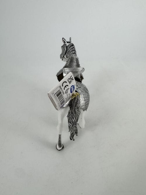 Figurine cheval blanc en armure - Papo 3465000397999