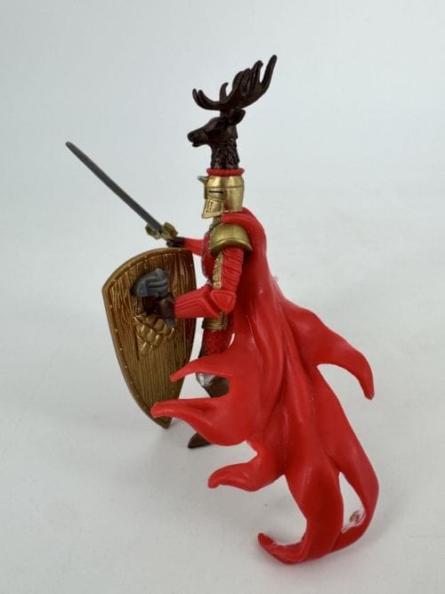 Figurine Maître des armes cimier cerf - vert - PAPO 3465000399115