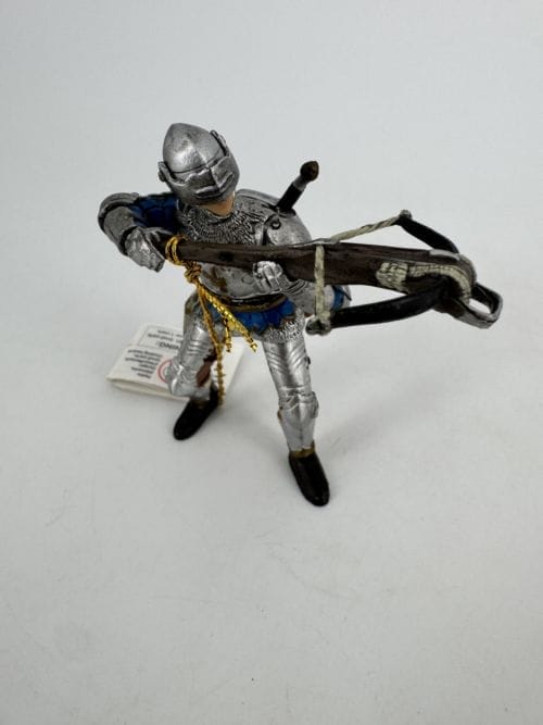 Figurine Arbalétrier bleu en armure Papo 3465000397531