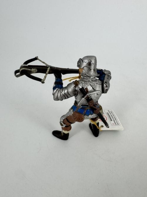 Figurine Arbalétrier bleu en armure Papo 3465000397531