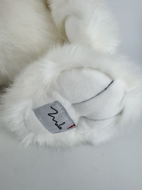 Peluche L'ours français blanc 50 cm Maïlou Tradition 3701221501228