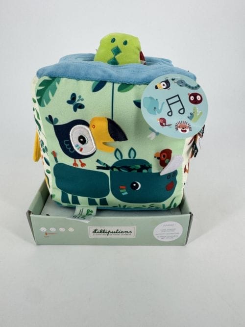 Cube sonore d'activités jungle - Lilliputiens 5414834833997