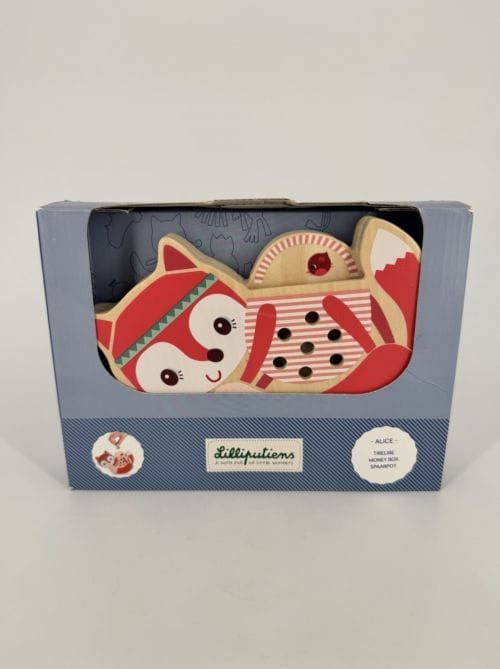 Tirelire en bois Alice Lilliputiens 5414834832341