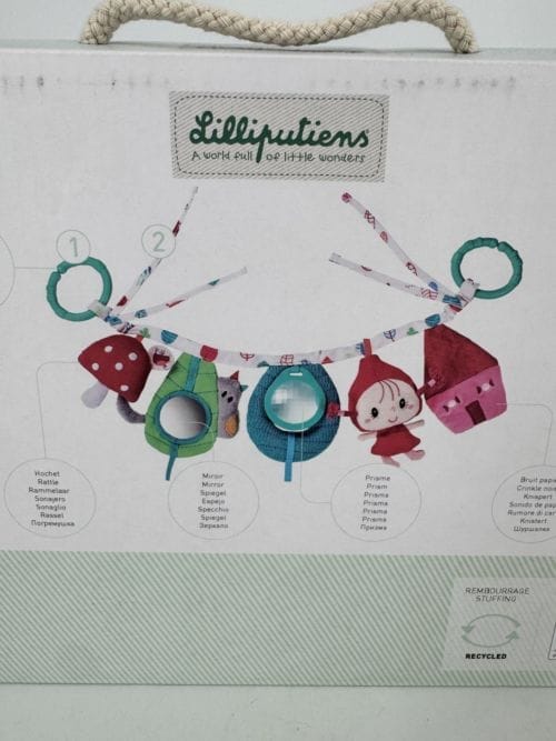 Guirlande d'activités du petit chaperon rouge en promenade Lilliputiens 5414834830668