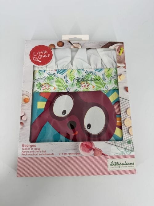 Tablier et toque Georges Lilliputiens 5414834811056