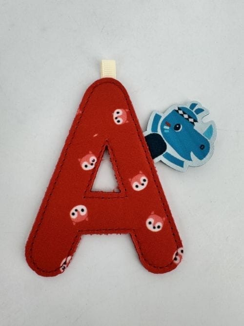 Lettre A rhinocéros Lilliputiens